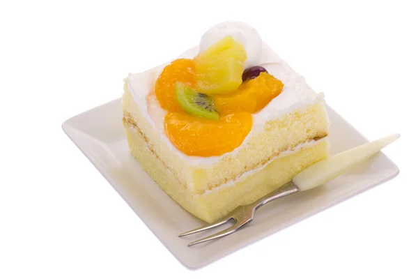 Fruit shortcake — Stock Photo, Image