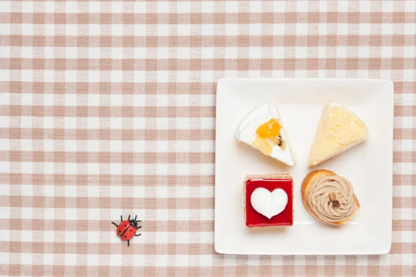 Mini shortcakes — Stock Photo, Image