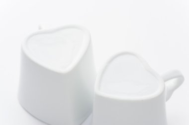 kalp şeklinde çay bardağı