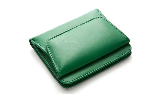 绿色钱包 — 图库照片