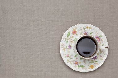 kahve masa örtüsü