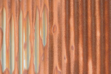 Galvanizli demir paslı ve modası geçmiş