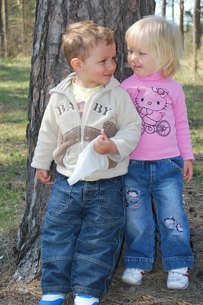 Kinderen liefde — Stockfoto