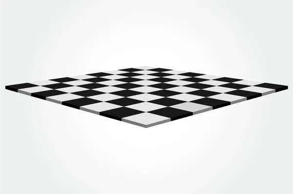 Tablero de ajedrez — Vector de stock