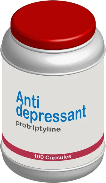 ANTIDEPRESANTE — Vector de stock