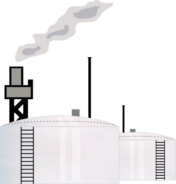 Petrol sanayi fabrikası