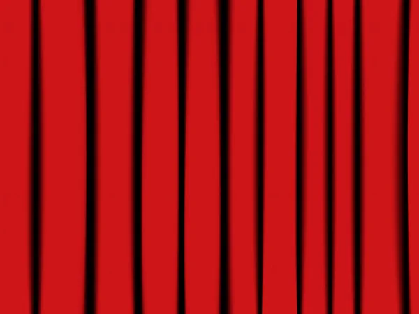 Красные киношторы — стоковый вектор