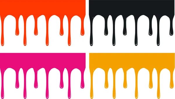 Straining paint — Stock Vector