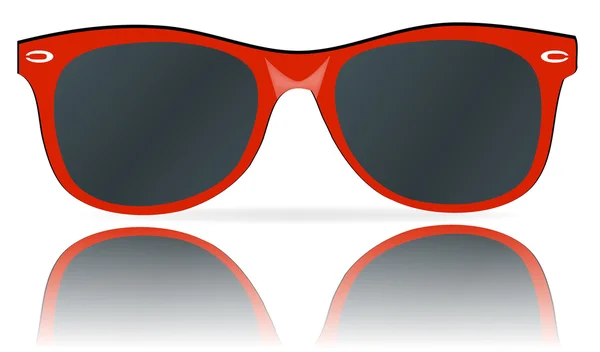 Brýle rámy wiith stín — Stockový vektor