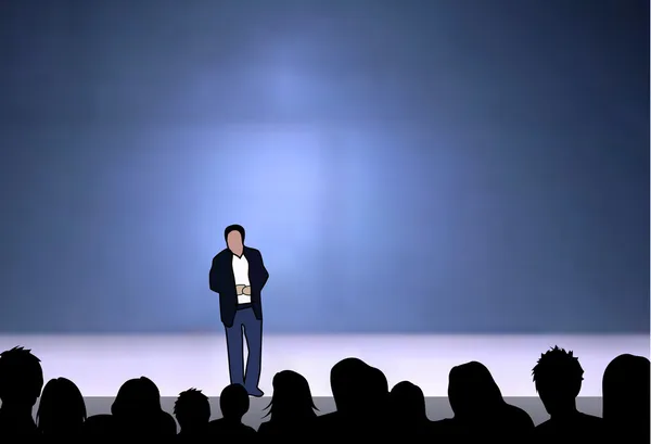 bir iş toplantısı veya ürün pazarlama tanıtımı