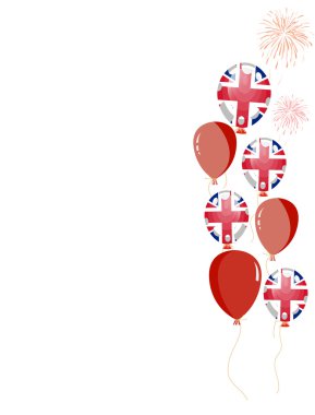 Balon İngiltere bayrağı