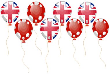 Balon İngiltere bayrağı