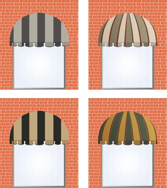 Toldos vectoriales — Archivo Imágenes Vectoriales