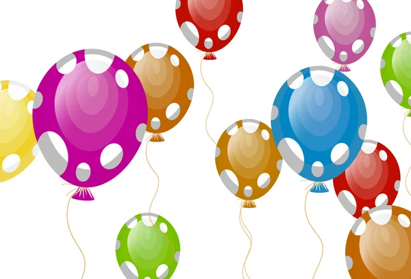 Globos de fiesta — Archivo Imágenes Vectoriales