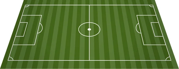 Campo de fútbol campo vector — Vector de stock