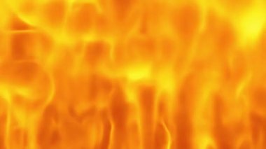 Realistic slow motion fire close up background. 4k nature stock footage 3d render animation