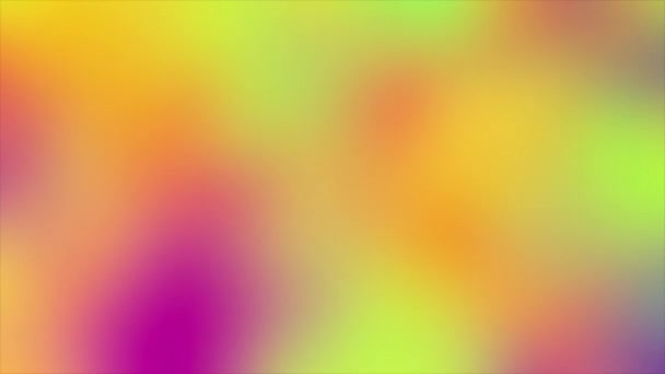 Farbverlauf Neon Abstrakter Verschwommener Mesh Schleifen Hintergrund Hellen Farben Bunte — Stockvideo