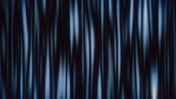 Animación Abstracta Con Cortinas Azules Moderno Bucle Suave Movimiento Gráficos — Vídeos de Stock