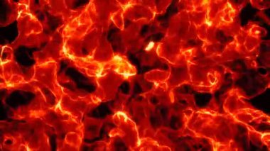 Soyut enerji plazma ateş paternleri Yerleşim Arkaplanı, 4k Canlı arka plan Yanan ve yanan kompleks ateş ve yangın desenleri, pürüzsüz döngü