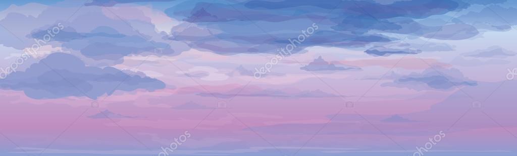 ᐈ Day And Night Sky Drawing Stock Vectors Royalty Free Evening Sky Illustrations Download On Depositphotos