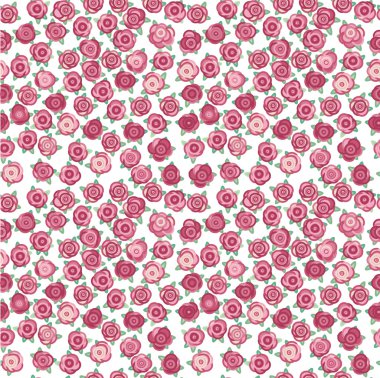 Kusursuz gül deseni.