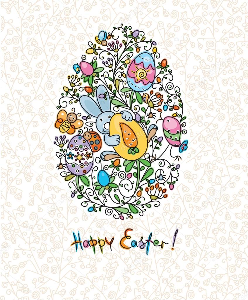 Easter card.