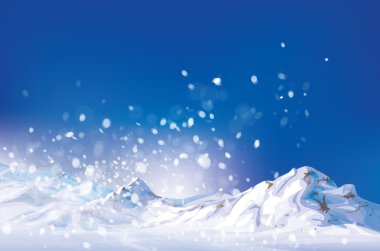 winter scene clipart