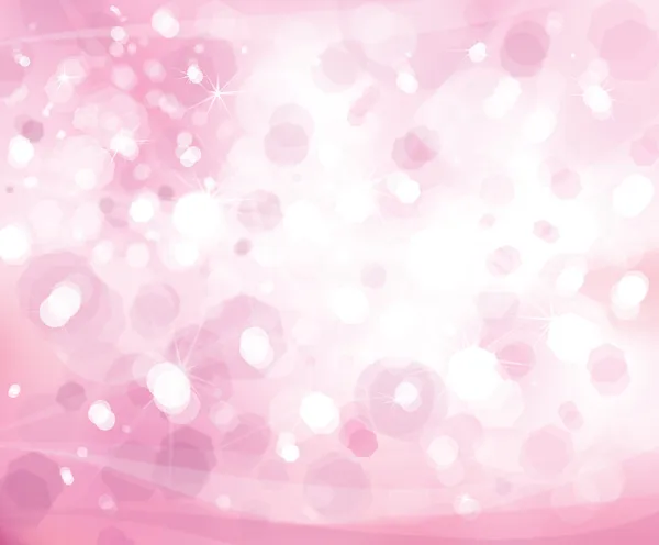 Lichter auf rosa Hintergrund. — Stockvektor