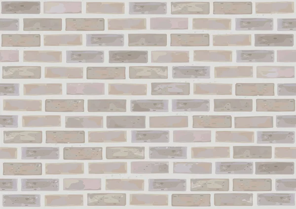 Vector parede de tijolo sem costura — Vetor de Stock