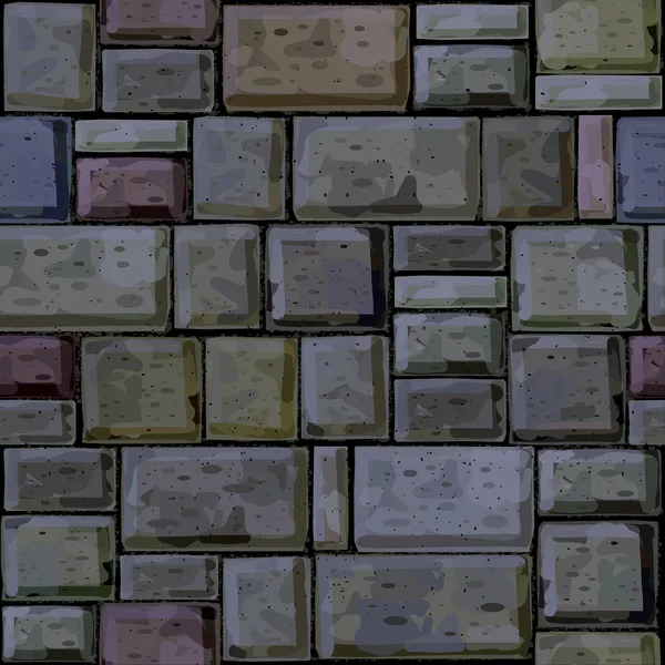 Textur der Steinmauer — Stockvektor