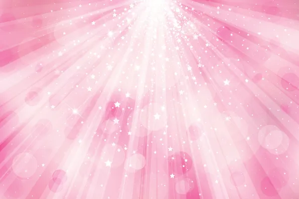キラキラ ピンクのベクトルの背景 — ストックベクタ