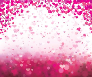 Sevgililer günü Tasarım Kalpler.