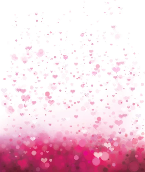 Coeurs pour la Saint-Valentin design . — Image vectorielle
