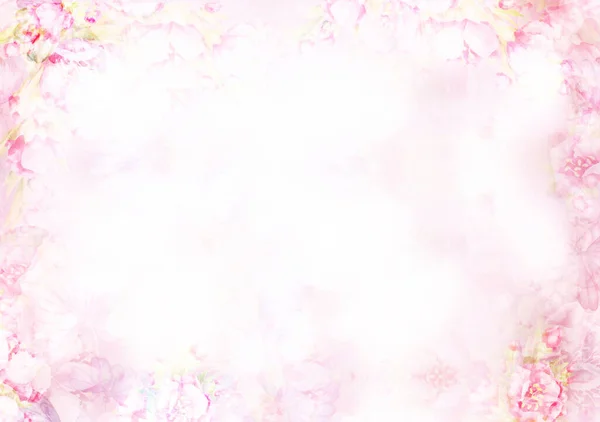 Virágos Rózsaszín Bokeh Háttér Absztrakt Rózsaszín Háttér Illusztráció — Stock Fotó