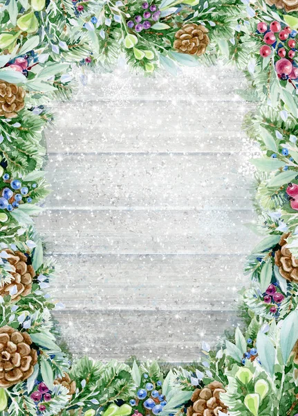 メリークリスマスカード 冬休みグリーティングカード — ストック写真
