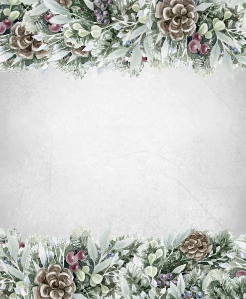 God Jul Kort Gratulationskort För Vintersemester — Stockfoto
