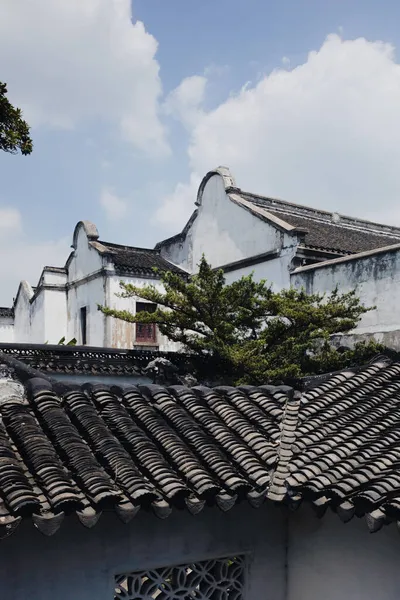 Tradiční Čínská Architektura Lion Grove Garden Shizilin Suzhou Čína — Stock fotografie