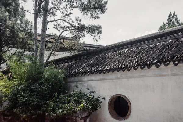Arquitectura Tradicional China Lion Grove Garden Shizilin Suzhou China —  Fotos de Stock