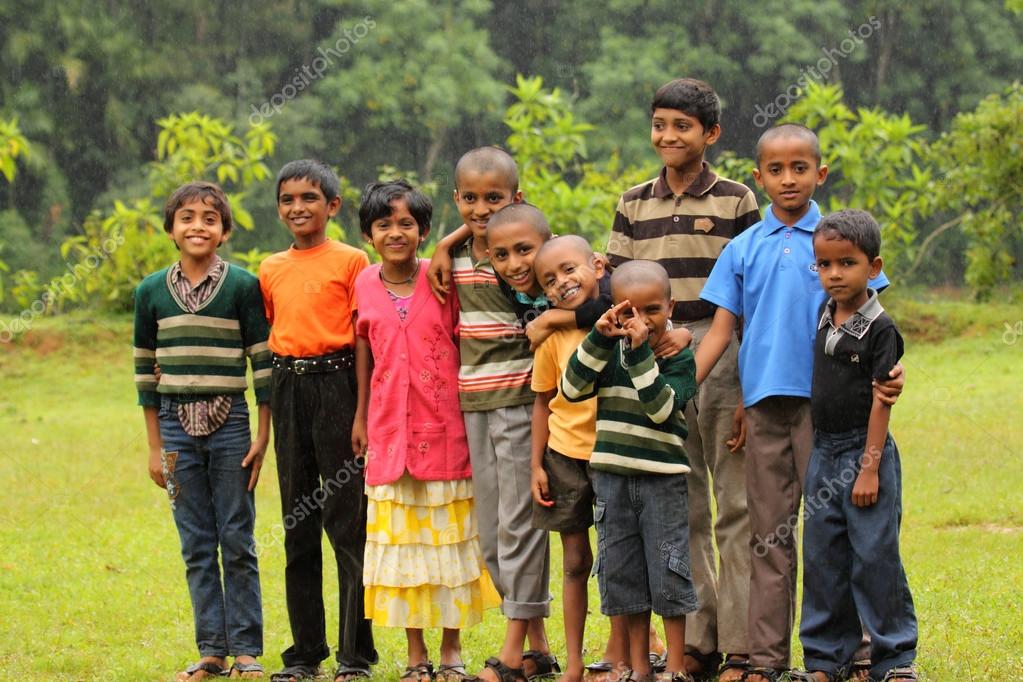 Indian Village Kids Stock Editorial Photo C Kavisimi