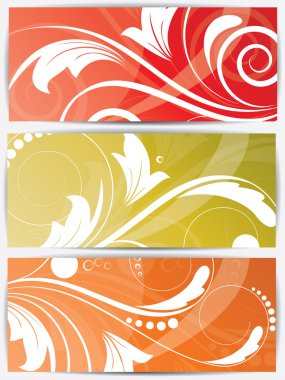 çiçek arka plan tasarımı swirls ile için