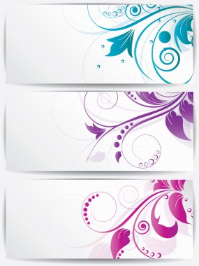 çiçek arka plan tasarımı swirls ile için