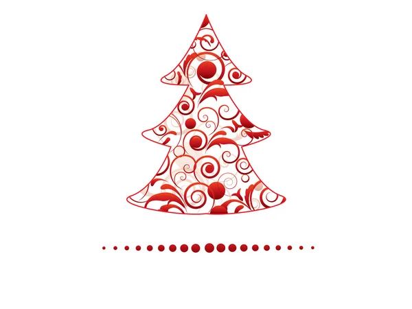 新しい年のための抽象的なクリスマス冬背景 — ストックベクタ