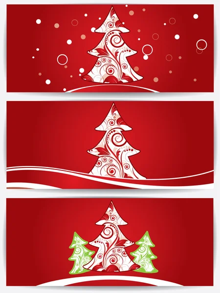 Fundo de inverno de Natal abstrato de Ano Novo — Vetor de Stock