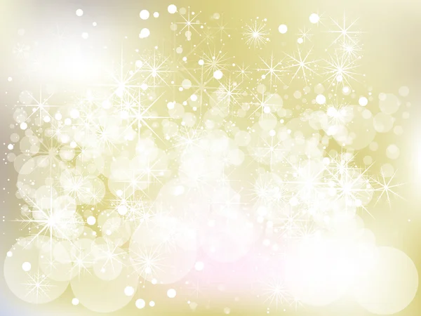 Elegante fundo abstrato de Natal com flocos de neve — Vetor de Stock