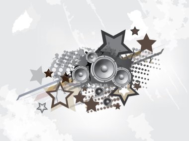 soyut müzik retro grunge arka plan