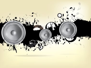 soyut müzik arkaplanı