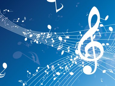 soyut müzik arkaplanı