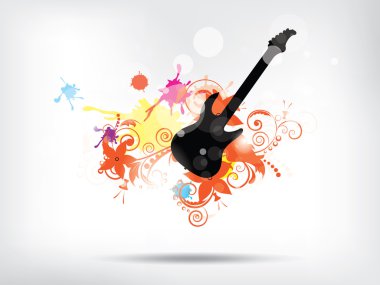 soyut müzik arkaplanı