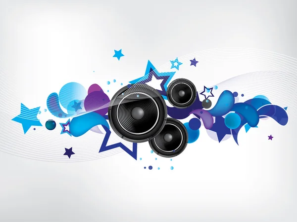 Music abstract background — Stock Vector