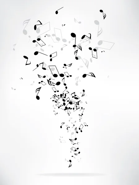 Contexte abstrait musical — Image vectorielle